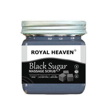 Black Sugar Massage Scrub – Deep Exfoliation & Hydration
