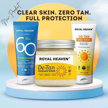 3 Steps to Glow โ Cleanse, Exfoliate & Shield