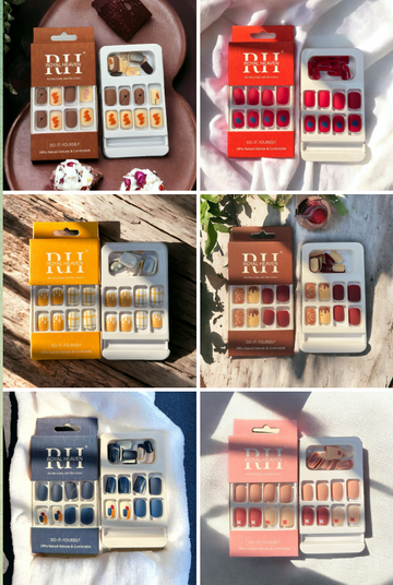24 Pcs Natural Delicate & Comfortable DIY Nails