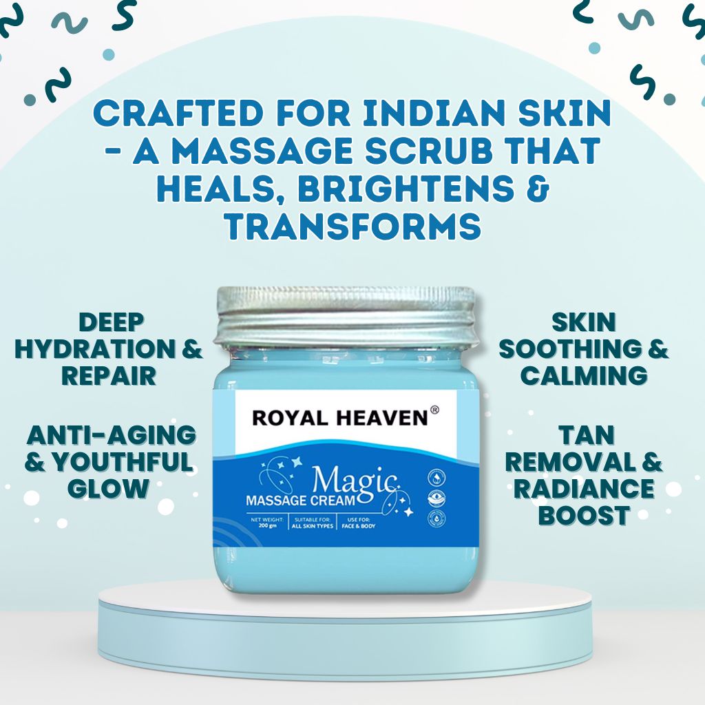 Glow Like a Maharani – Sandalwood & Saffron Luxury Cream by Royal Heaven