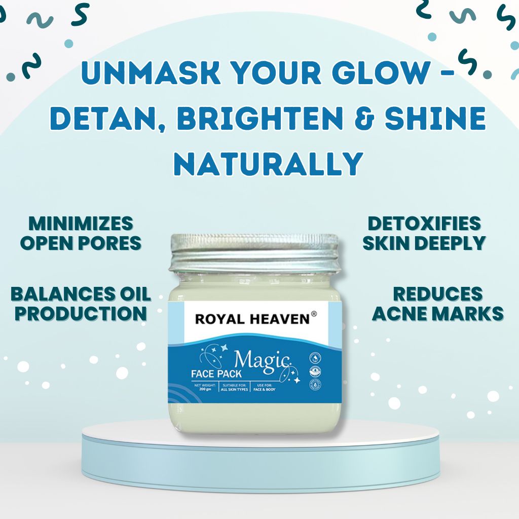 Royal Heaven Massage Face Pack – Sandalwood & Saffron