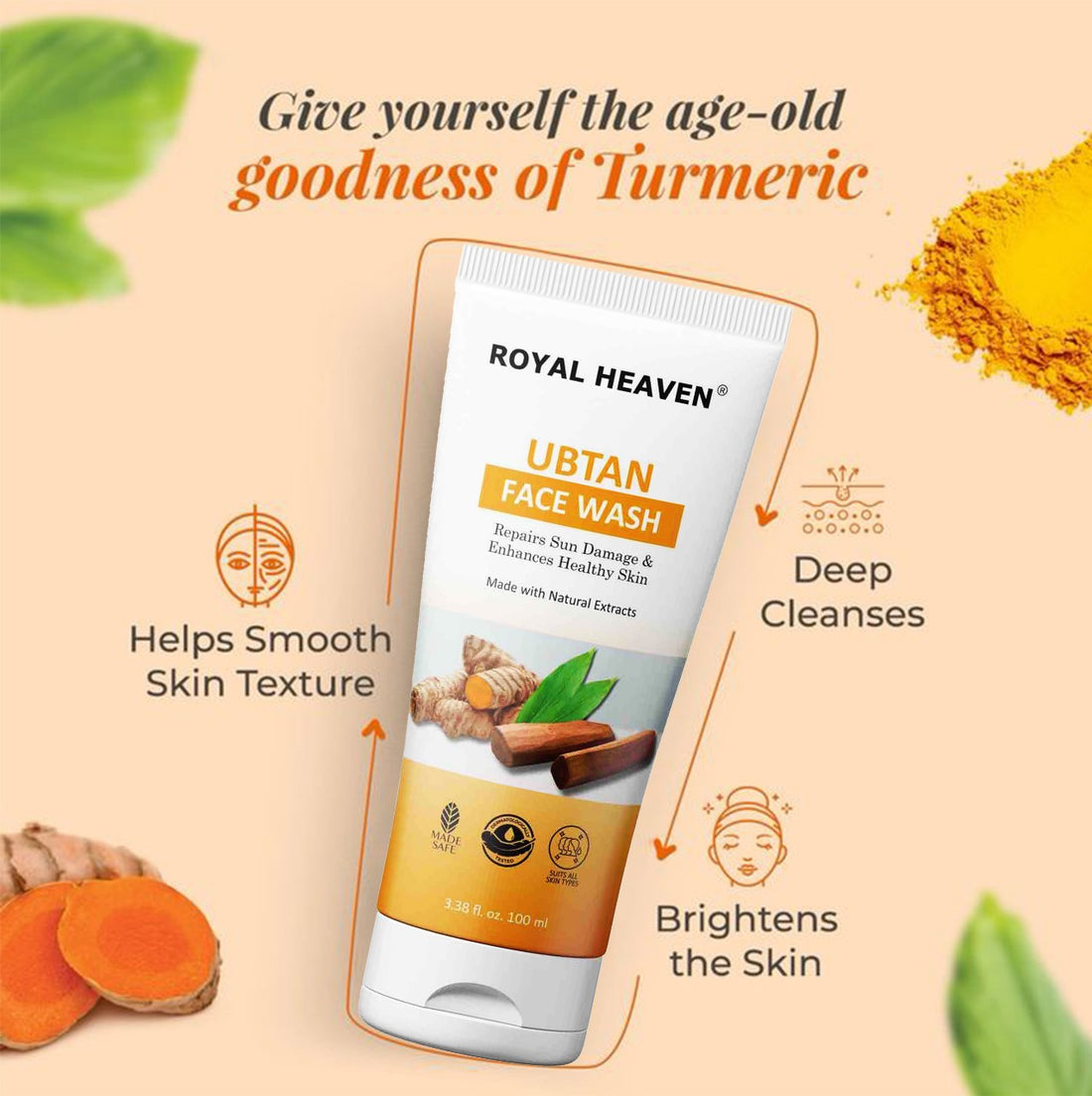 Ubtan Face Wash for Glowing Skin