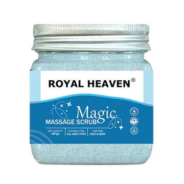 Royal Heaven Massage Scrub – Exfoliate, Brighten, Shine – The Power of Sandalwood & Saffron