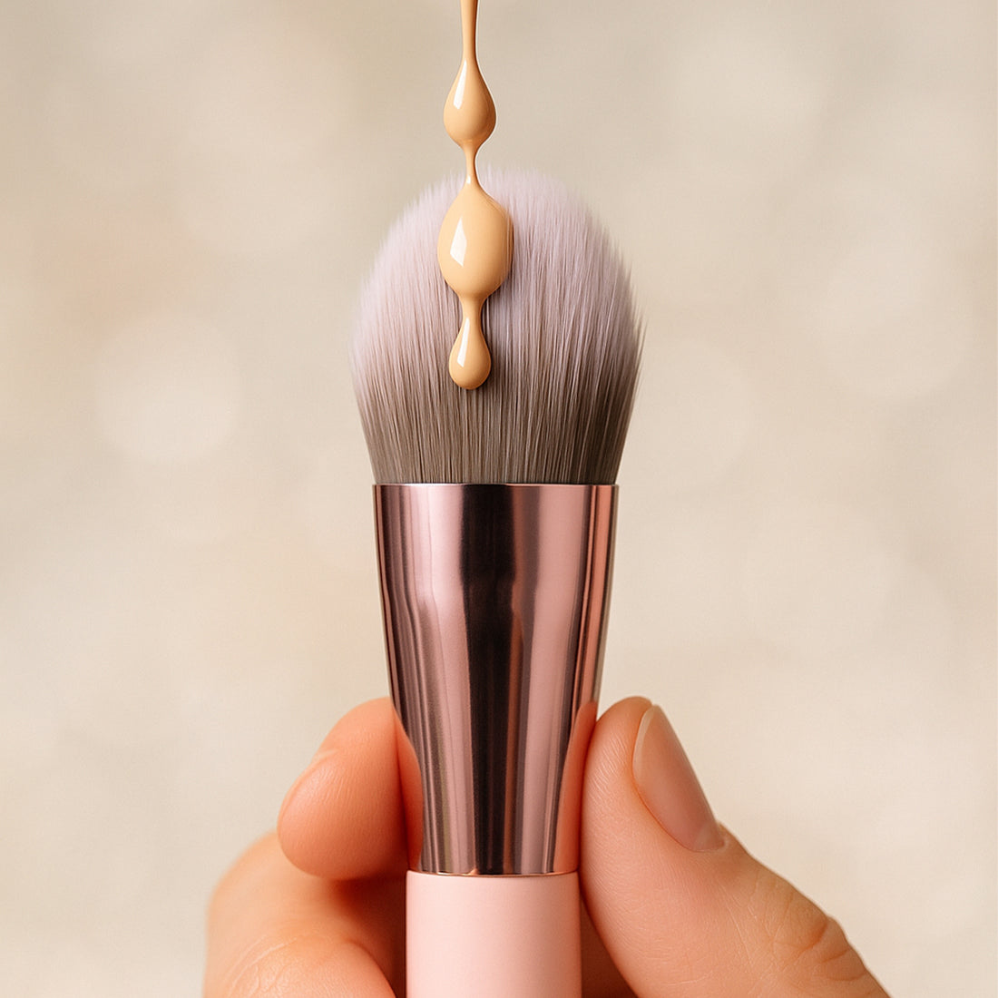 Royal Heaven Foundation Brush – Flawless Coverage, Seamless Finish