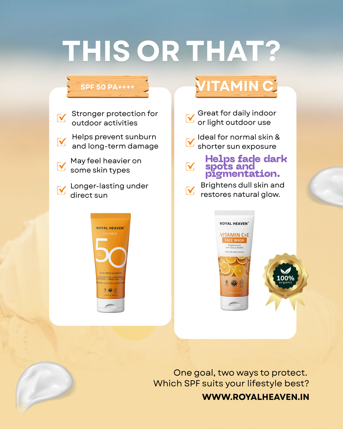 Royal Heaven Sun & Skin Duo