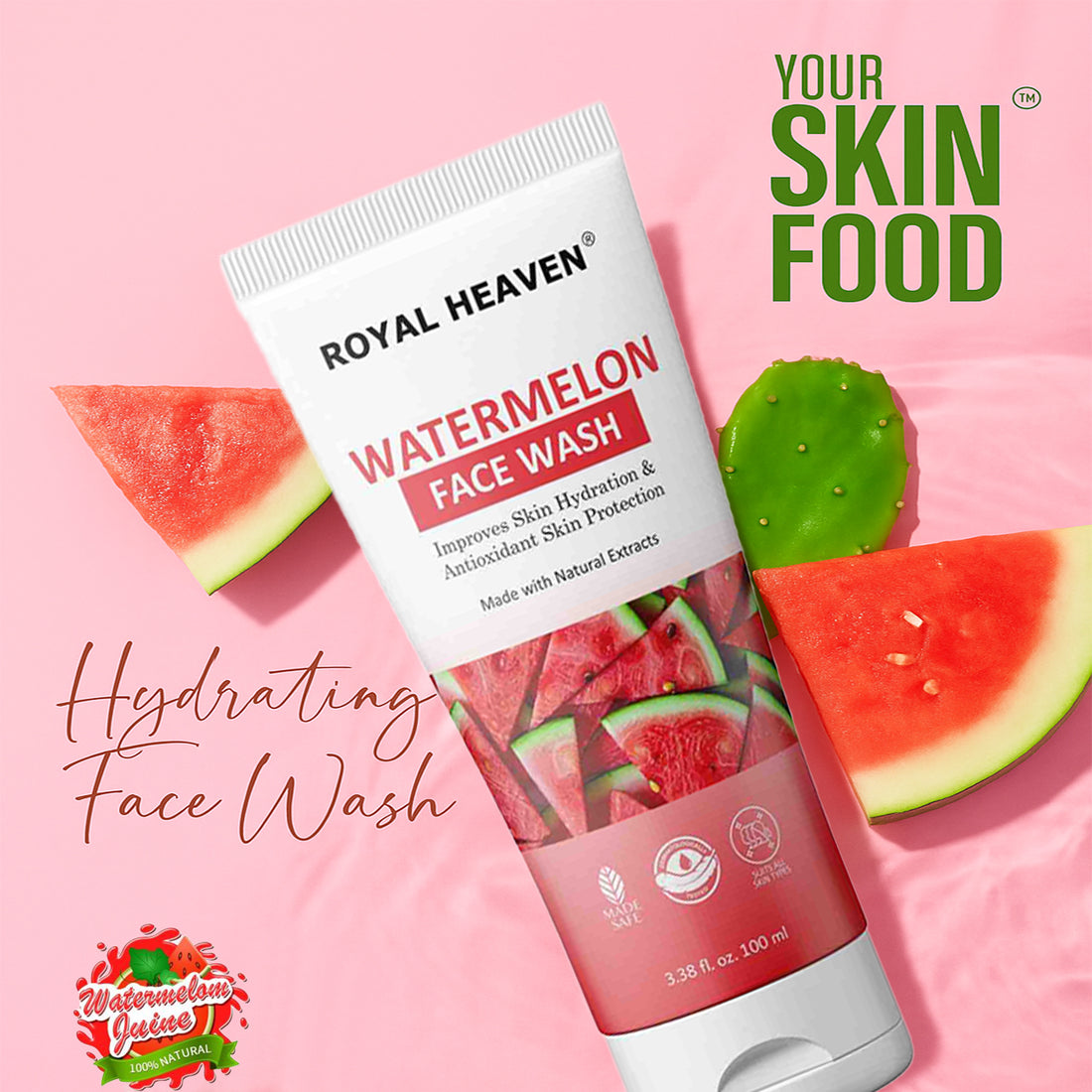 Watermelon Face Wash for Glowing Skin