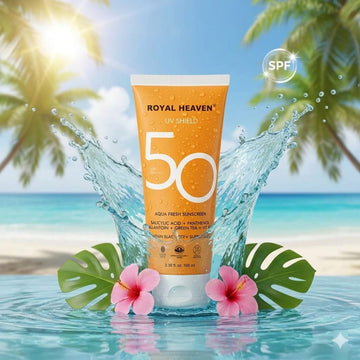 Royal Heaven SPF 50 Sunscreen - India’s Most Lightweight, Broad Spectrum Sun Protection