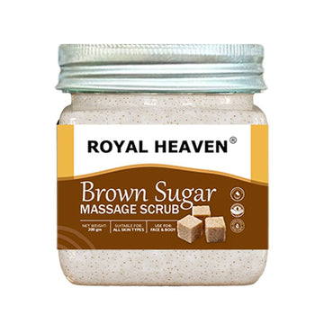 Exfoliate the Royal Way – Brown Sugar Massage Scrub for Radiant Results