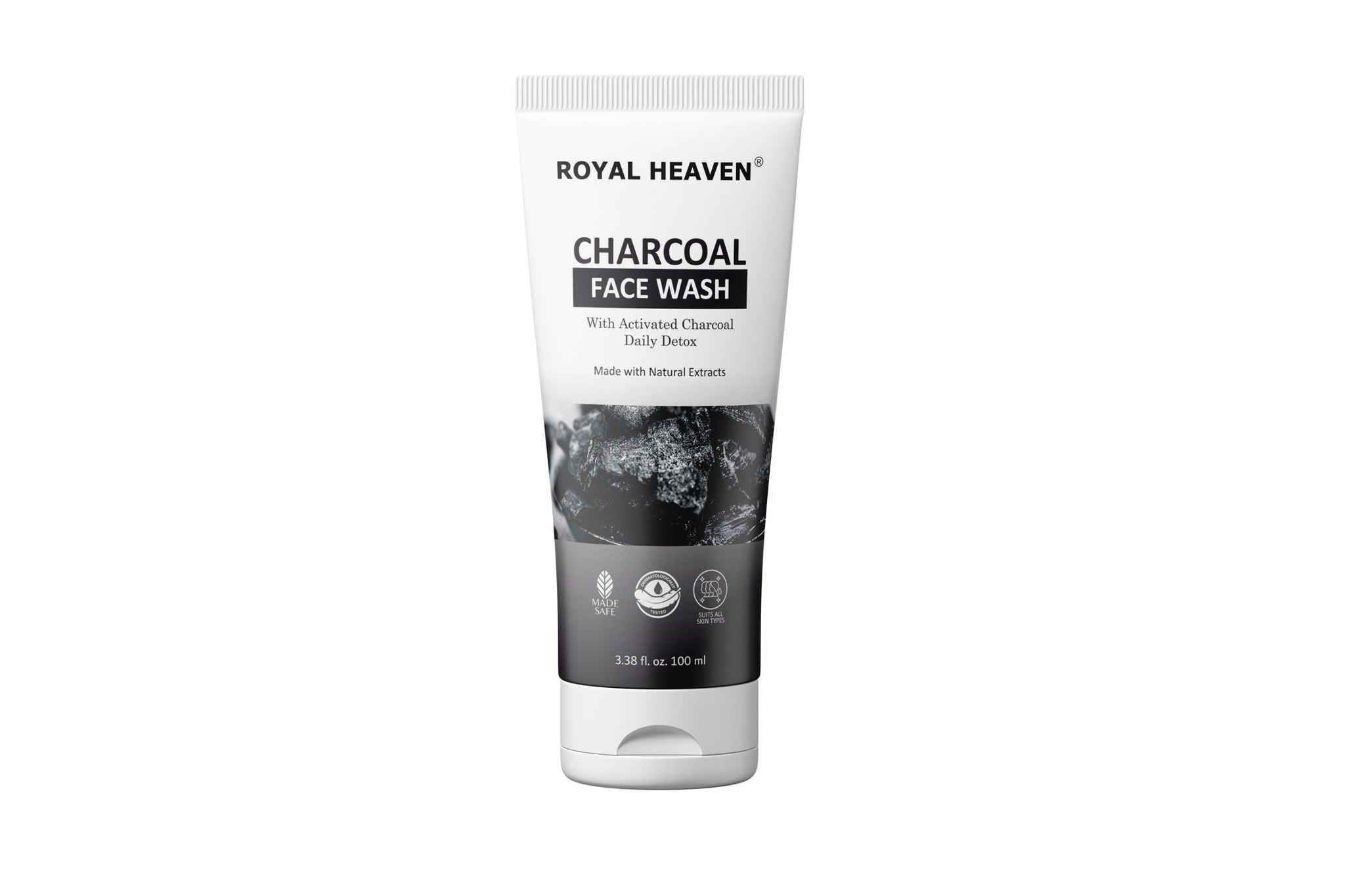 Charcoal Face Wash for Glowing Skin