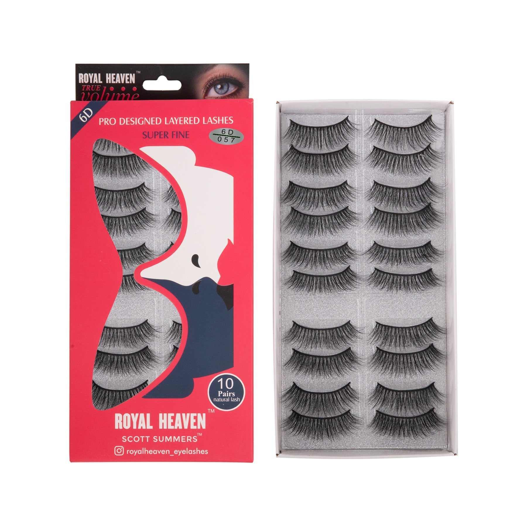 Pro Designed Layered Eyelashes – Super Fine True Volume
