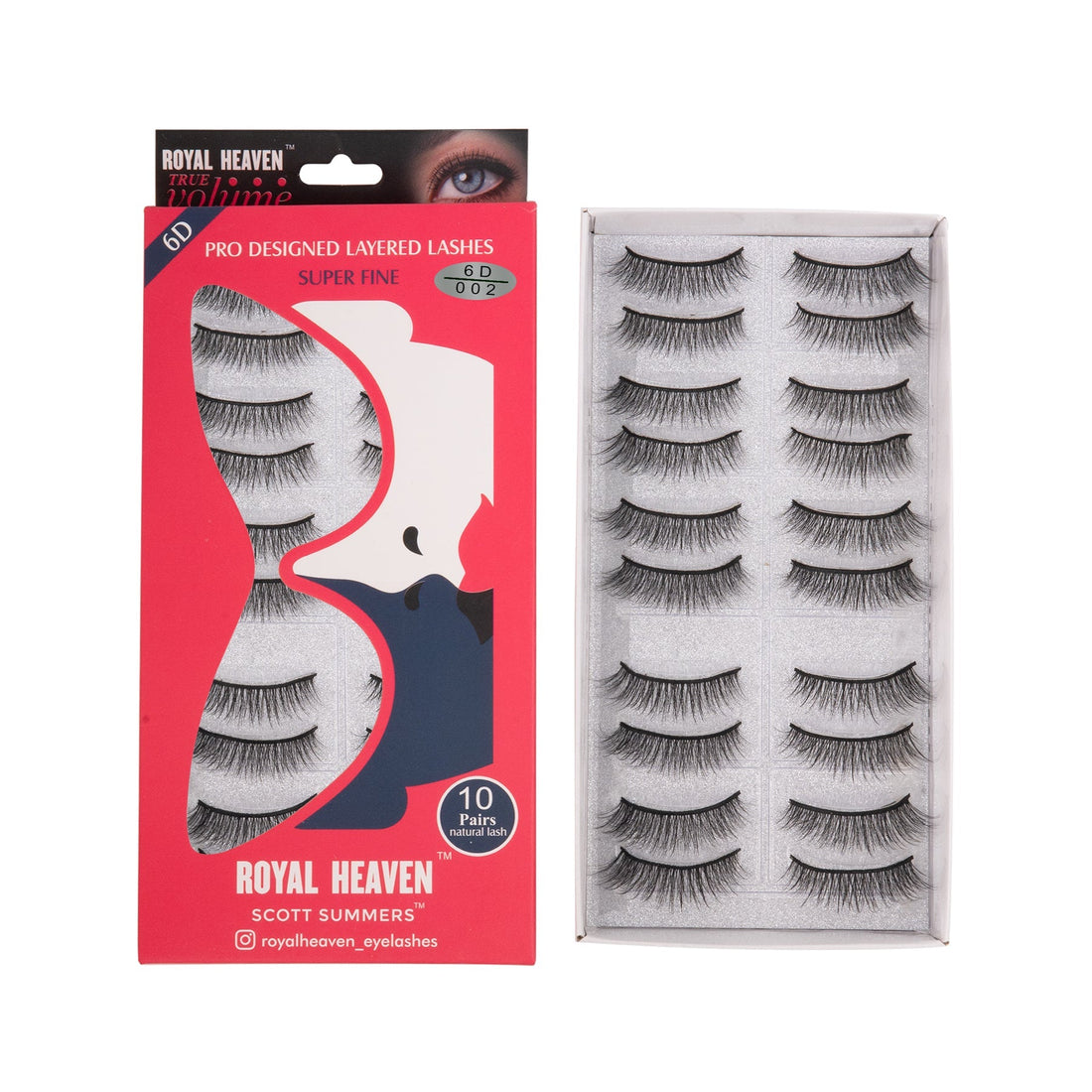 Pro Designed Layered Eyelashes – Super Fine True Volume